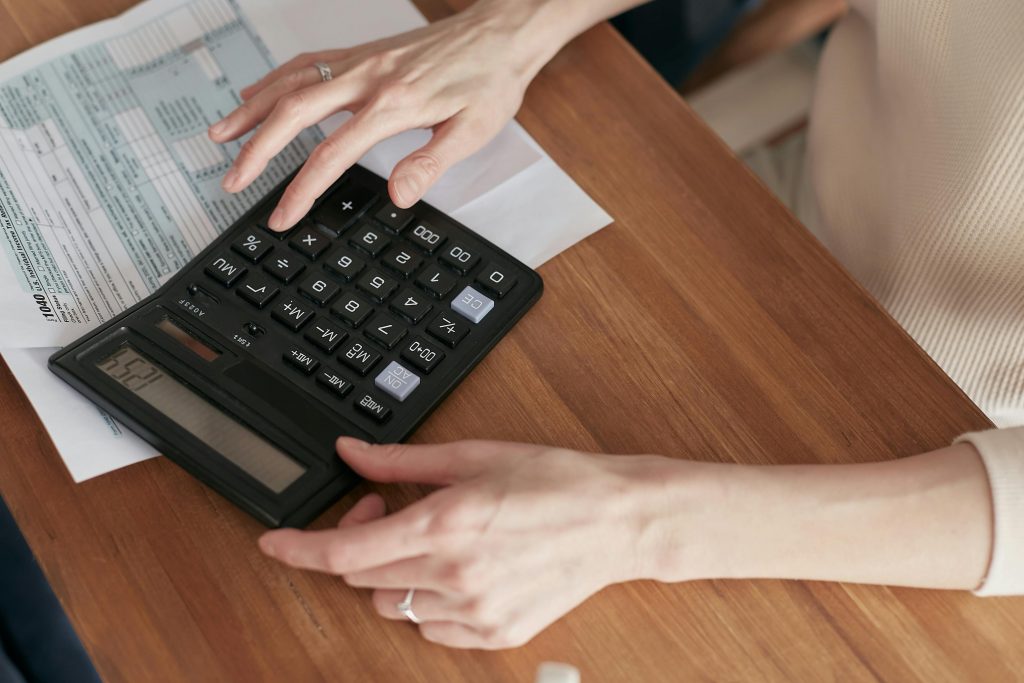 account and calculator